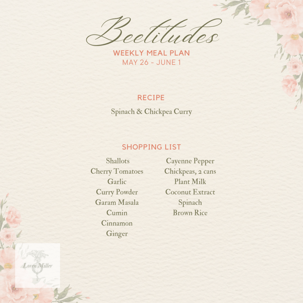 Meal Plan: June Week&nbsp;1